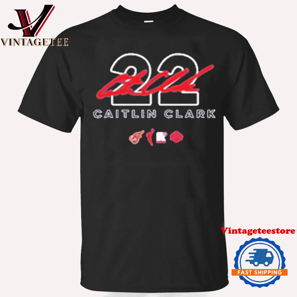 22 Caitlin Clark WNBA 2024 Vintage T-Shirt