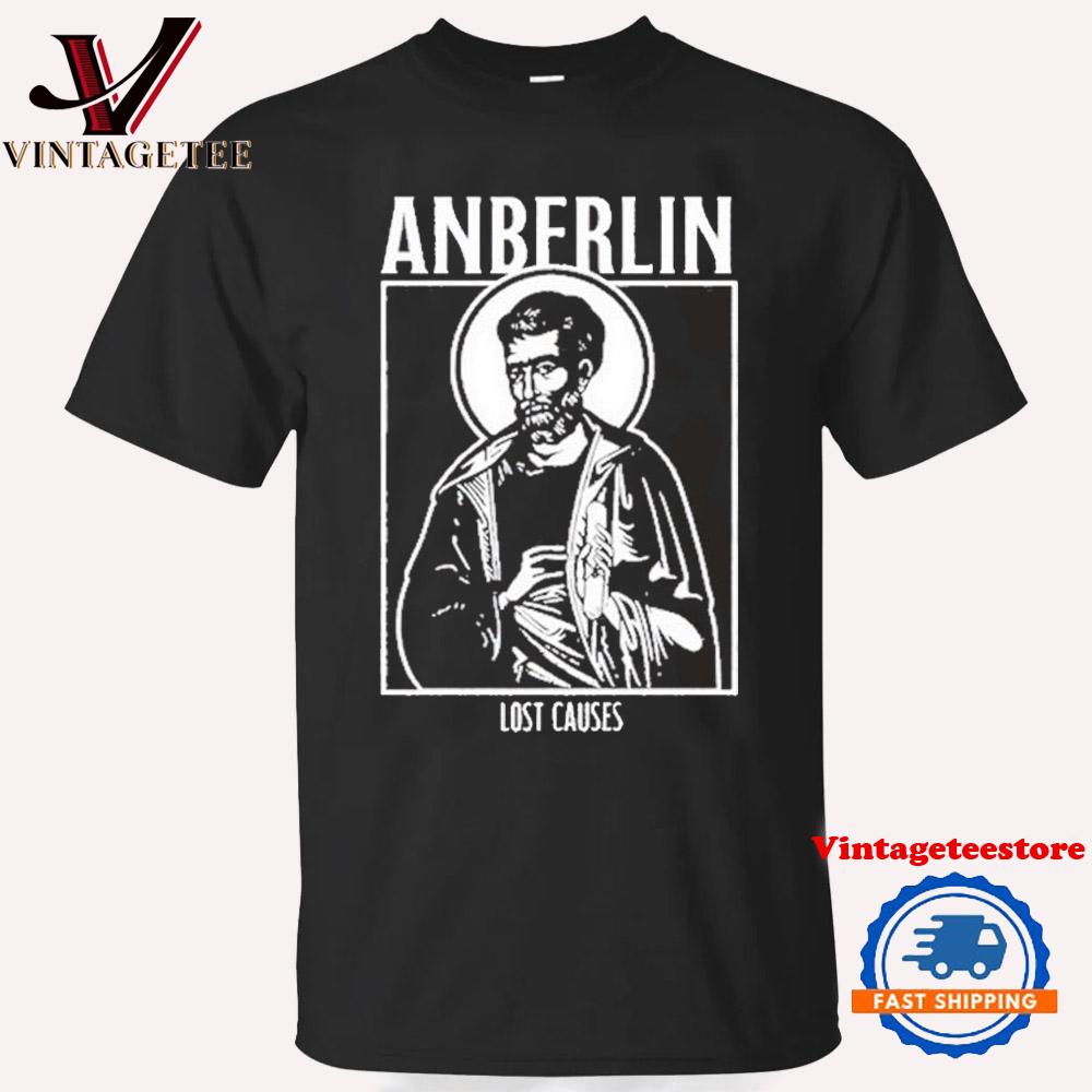 Anberlin Patron Saint Lost Causes Vintage T Shirt