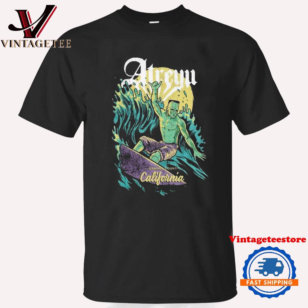 Atreyu California Orange County Frankensurf Vintage T Shirt