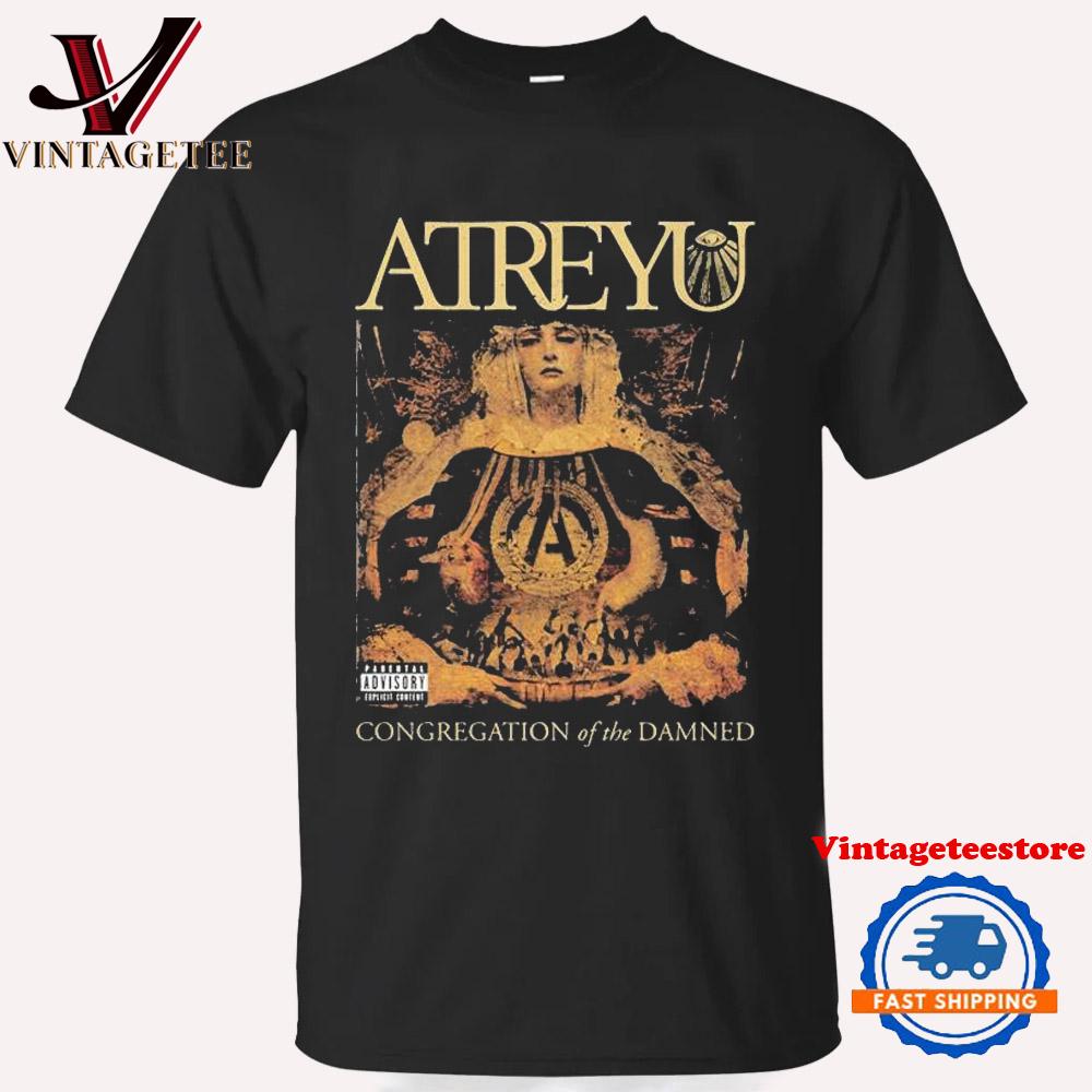 Atreyu Congregation Of The Damned Vintage T Shirt