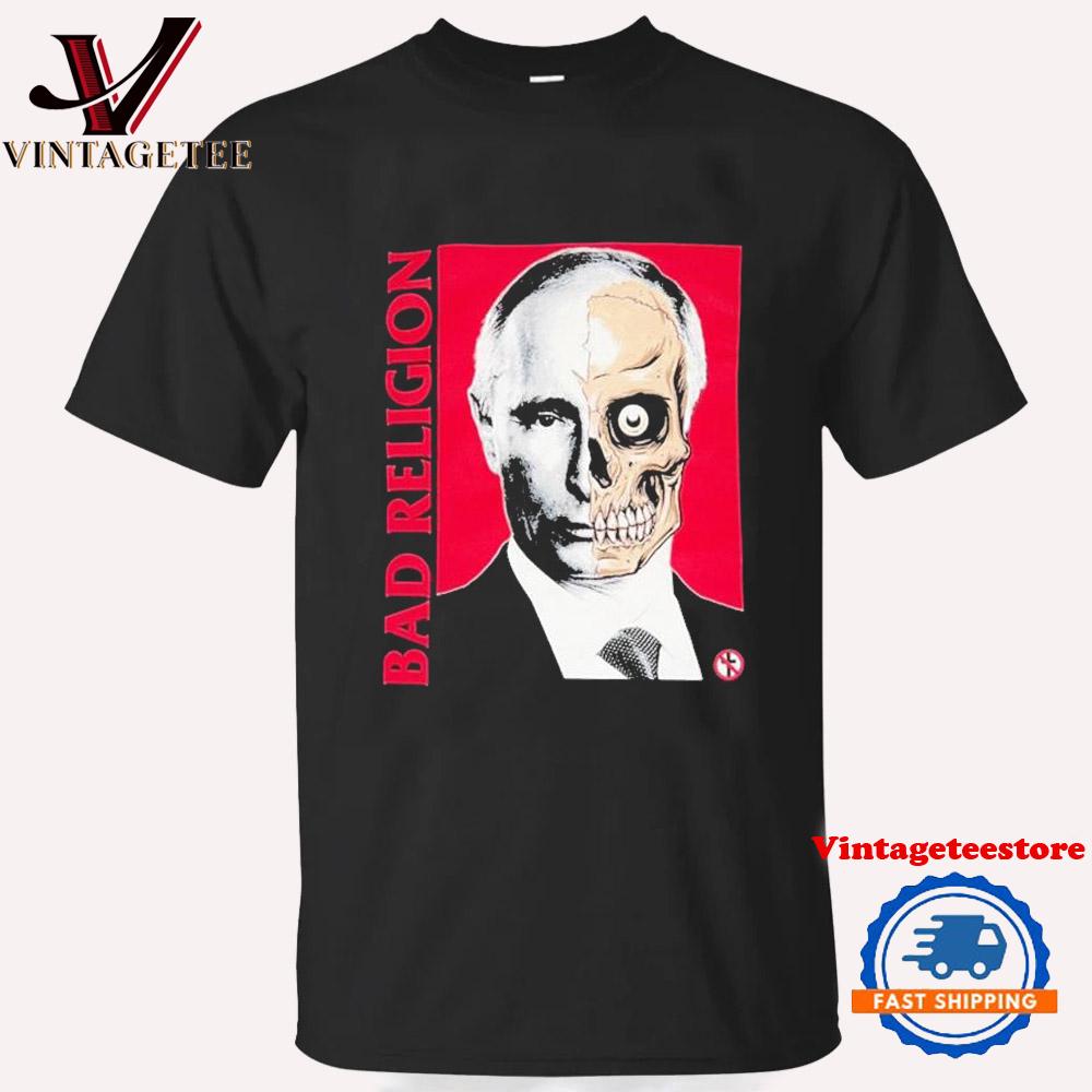 Bad Religion Dead Putin Vintage T Shirt