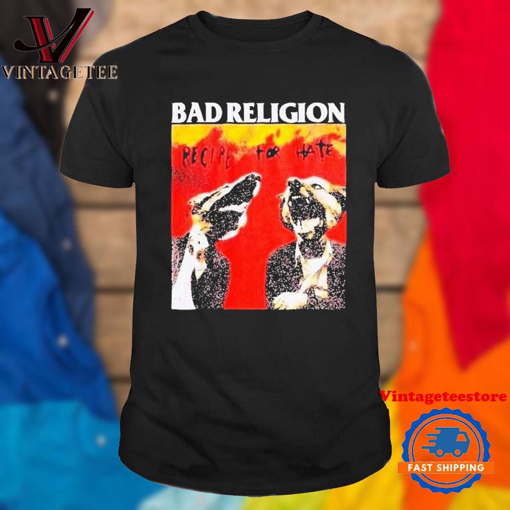 Bad Religion Recipe For Hate Dogs Vintage T Shirt