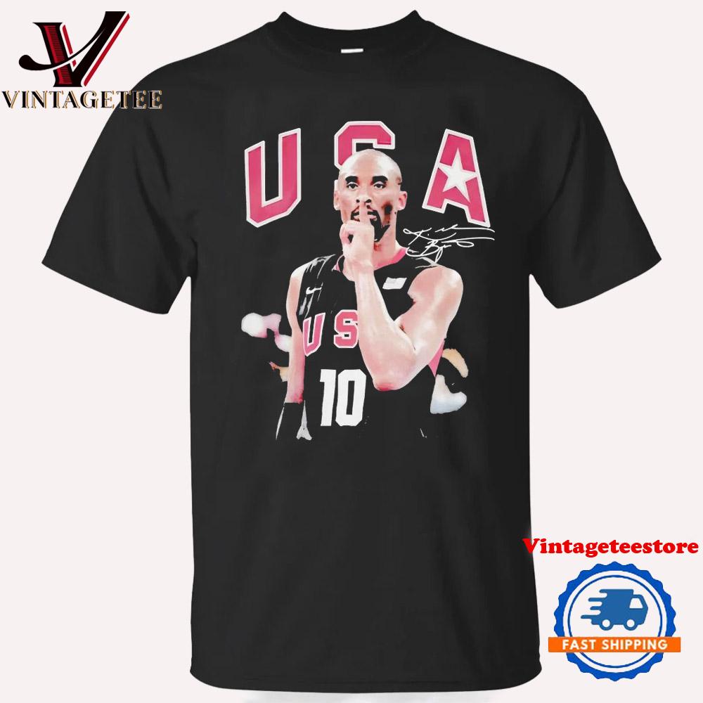 Baker Kobe Bryant Mamba Shh Start From the Bottom Signature Vintage T Shirt