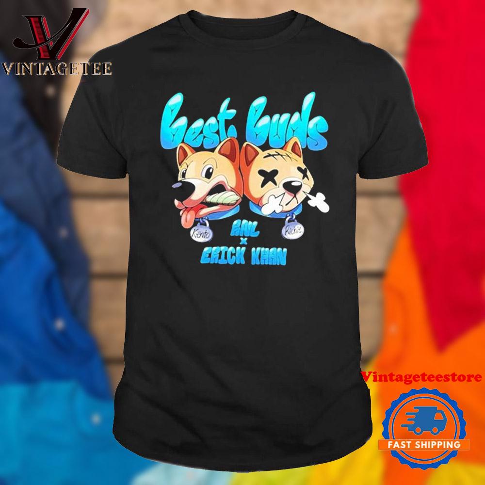 Best Buds Rnl X Erick Khan Best Buds Rich And Lonely Vintage T Shirt