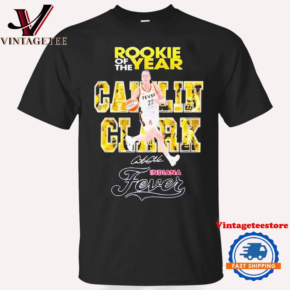 Best Rookie of the Year Caitlin Clark Indiana Fever Vintage T-Shirt