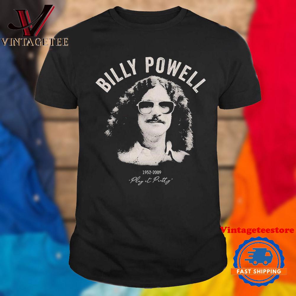 Billy Powell Play It Pretty 1952 2009 Lynyrd Skynyrd Vintage T Shirt