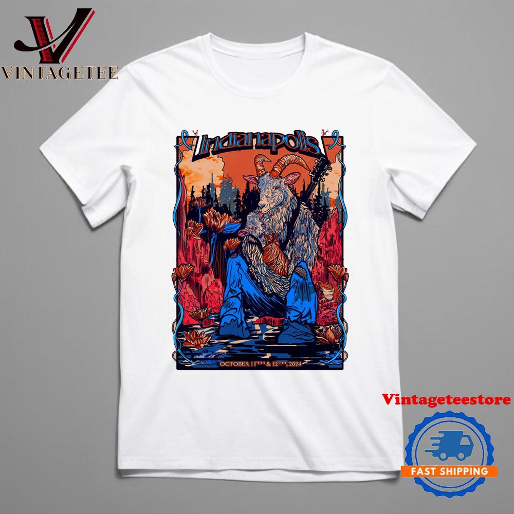 Billy Strings On Oct 11-12 2024 At Gainbridge Fieldhouse In Indianapolis IN Vintage T Shirt