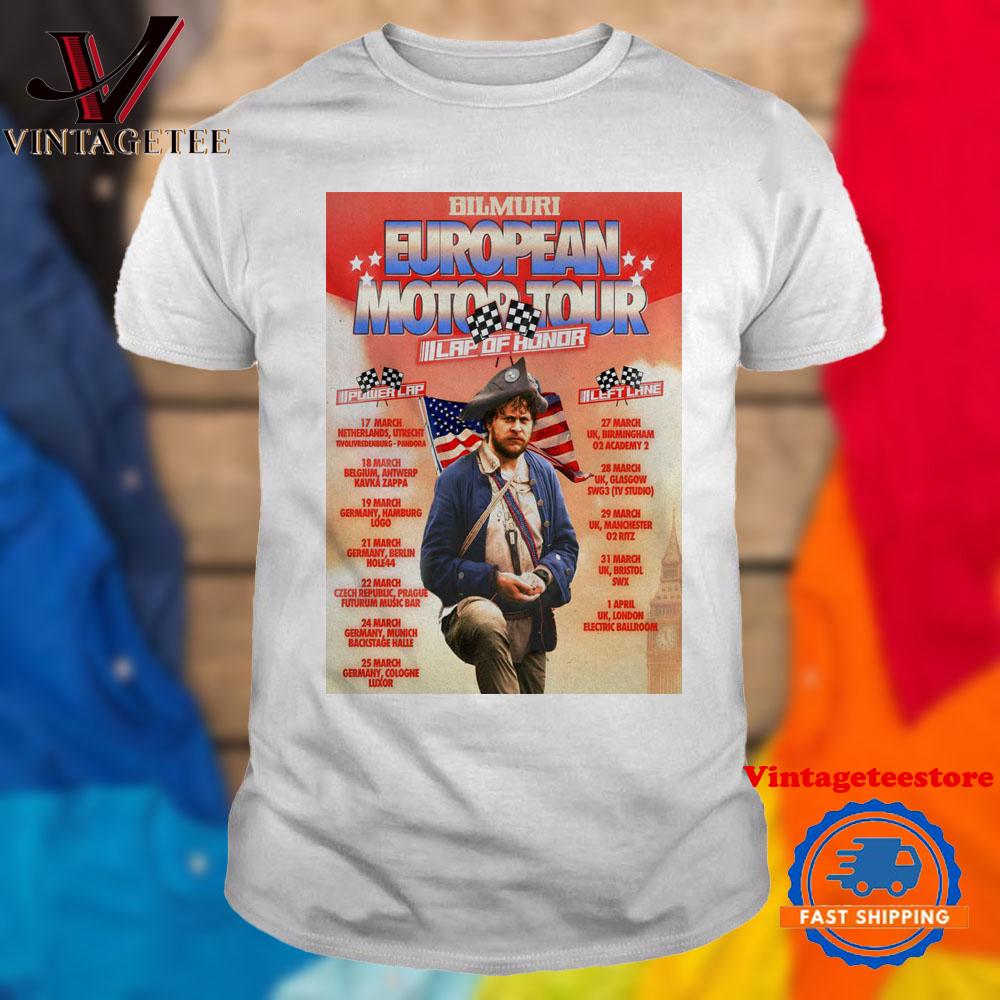 Bilmuri European Motor Tour Mar-Apr 2025 Vintage T Shirt