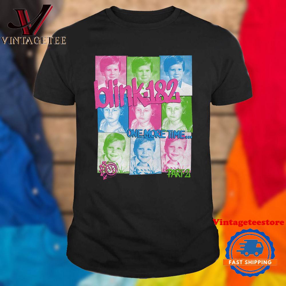 Blink 182 One More Time Part 2 Youth Vintage T Shirt