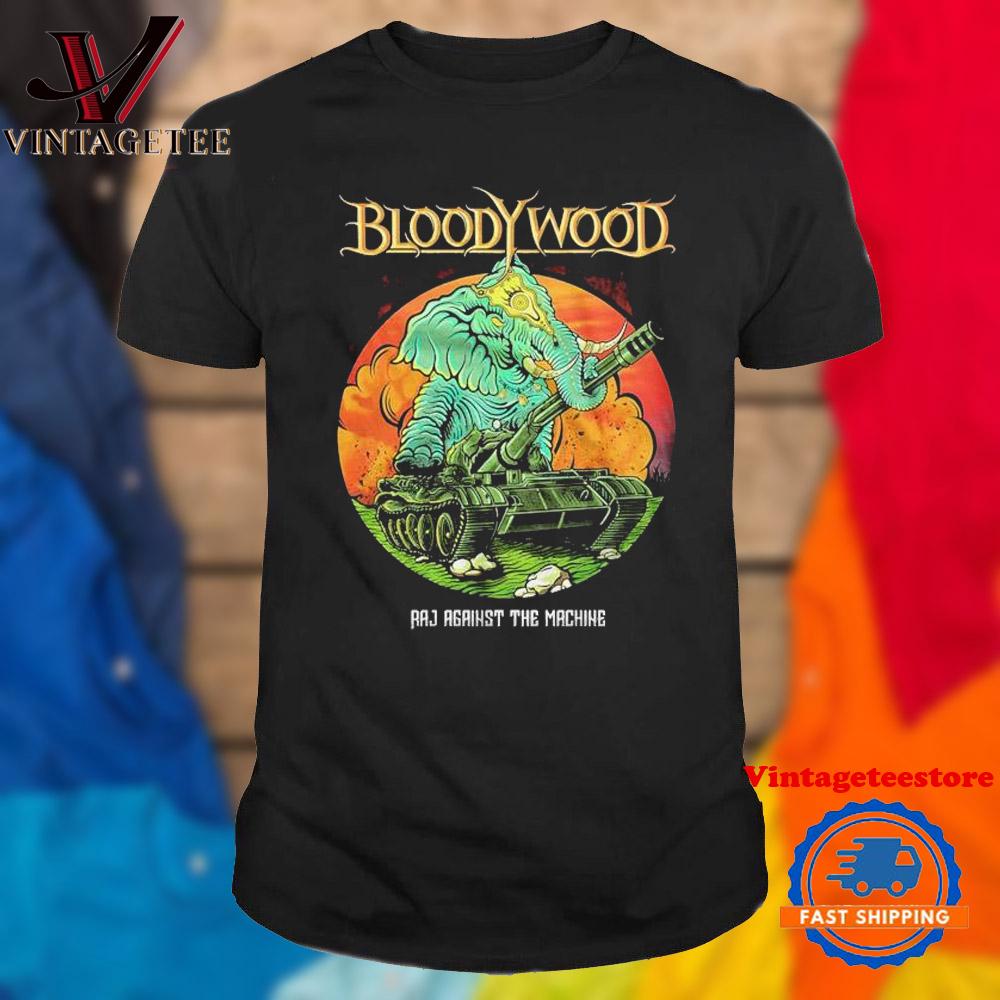 Bloodywood Raj Against The Machine Vintage T Shirt