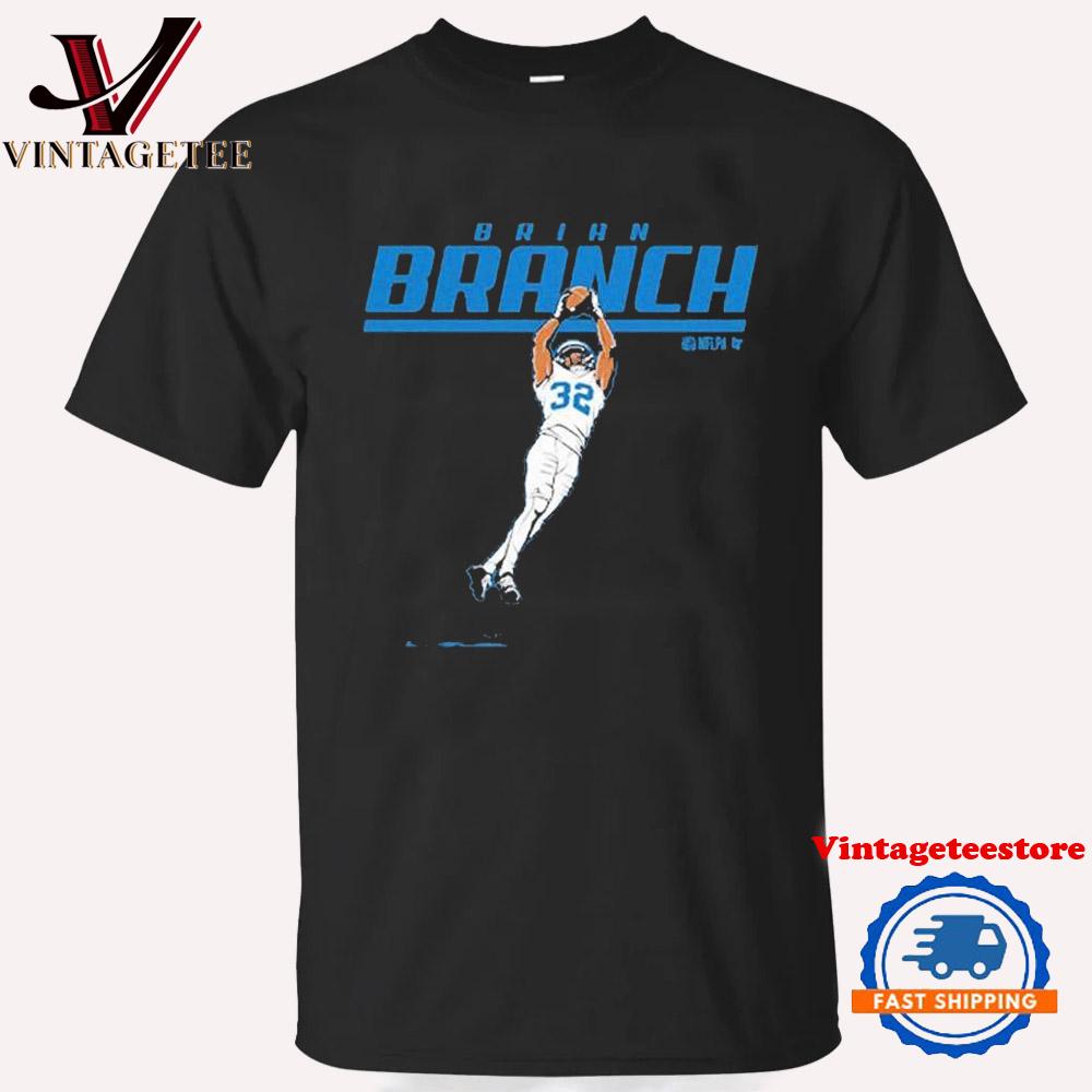 Brian Branch Detroit Lions Vintage T Shirt