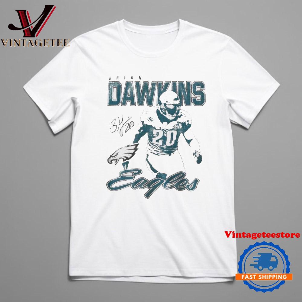 Brian Dawkins Eagles Inspired Graphic Vintage T Shirt