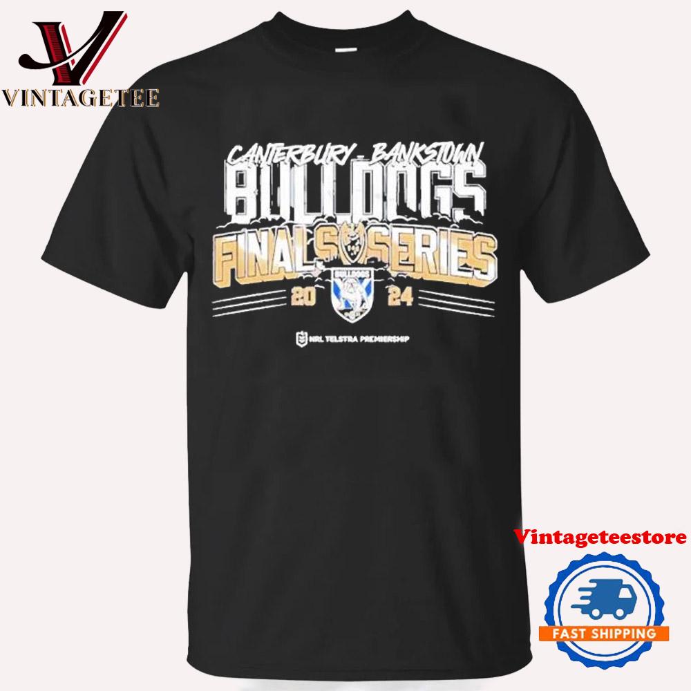 Canterbury Bankstown Bulldogs Finals Series Nrl Telstra Premiership 2024 Vintage T Shirt