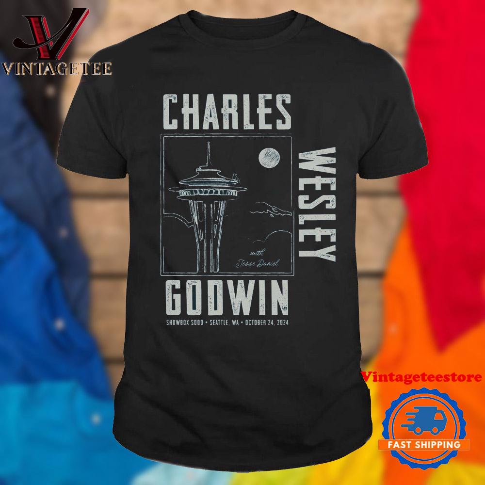 Charles Wesley Godwin At Showbox Sood In Seattle, WA On Oct 24 2024 Vintage T Shirt