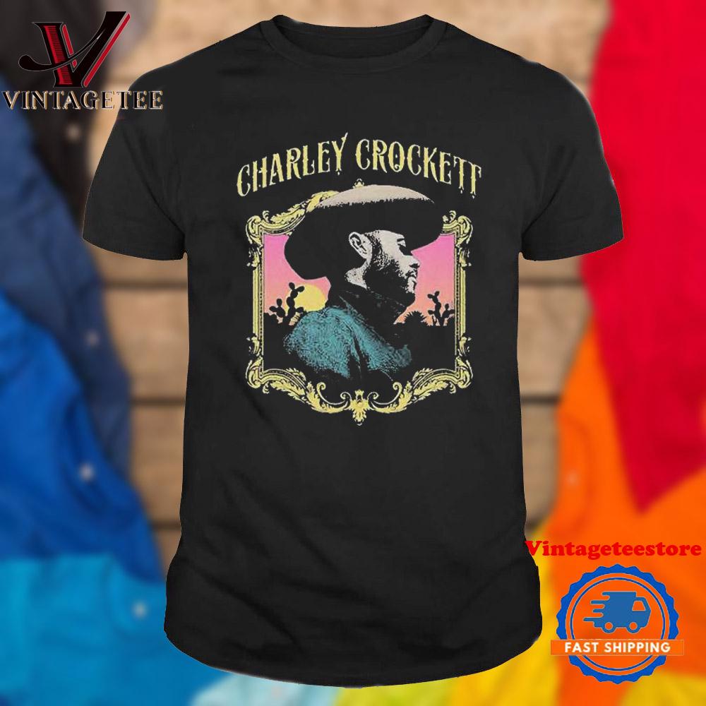 Charley Crockett Antique Frame Vintage T Shirt
