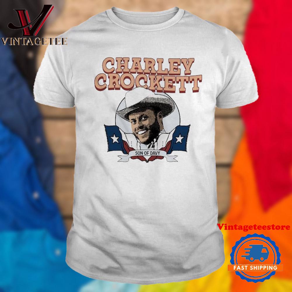 Charley Crockett Son Of Davy TX Icon 2024 Tour Vintage T Shirt