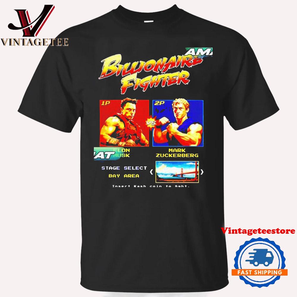 Elon Musk Vs Mark Zuckerberg Battle Of Billionaire 2024 Vintage T-Shirt Elon Musk Vs Mark Zuckerberg Battle Of Billionaire 2024 Vintage T-Shirt