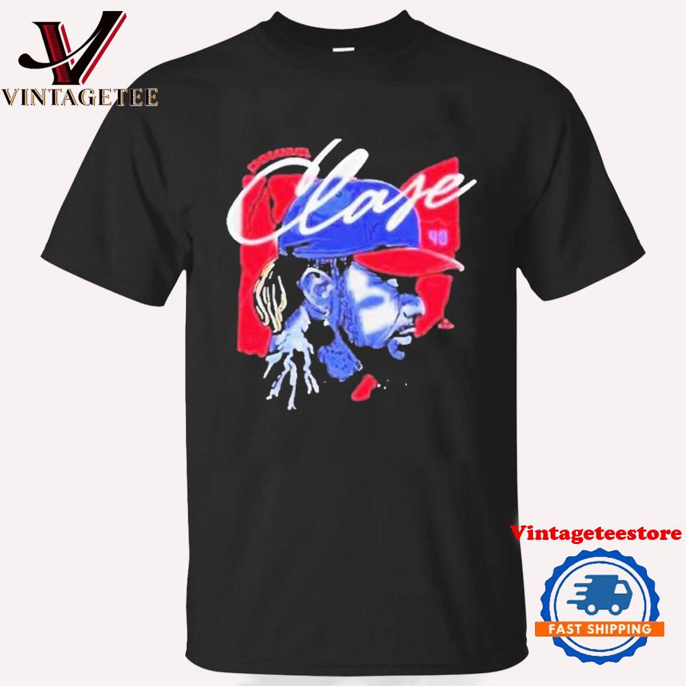 Emmanuel Clase Lightning Cleveland Guardians Vintage T Shirt