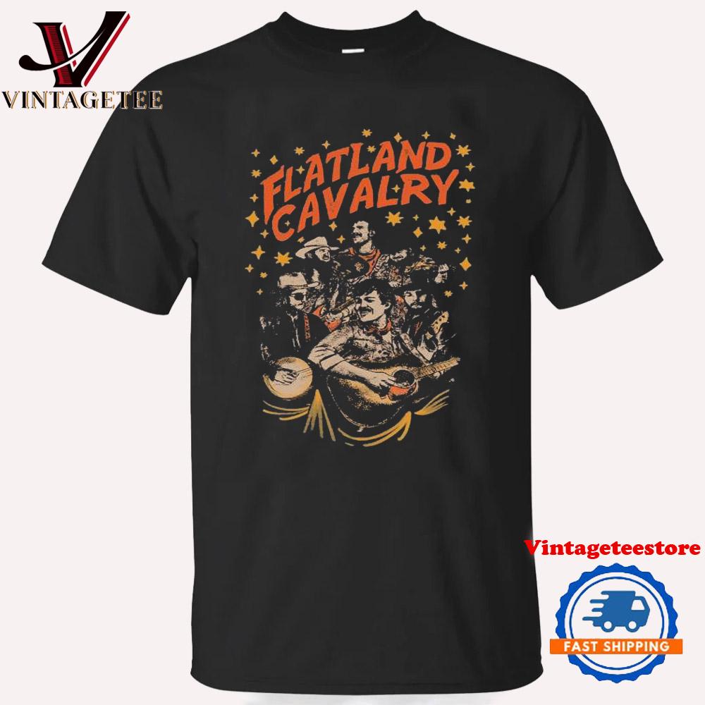 Flatland Cavalry Guitar Photo Vintage T Shirt
