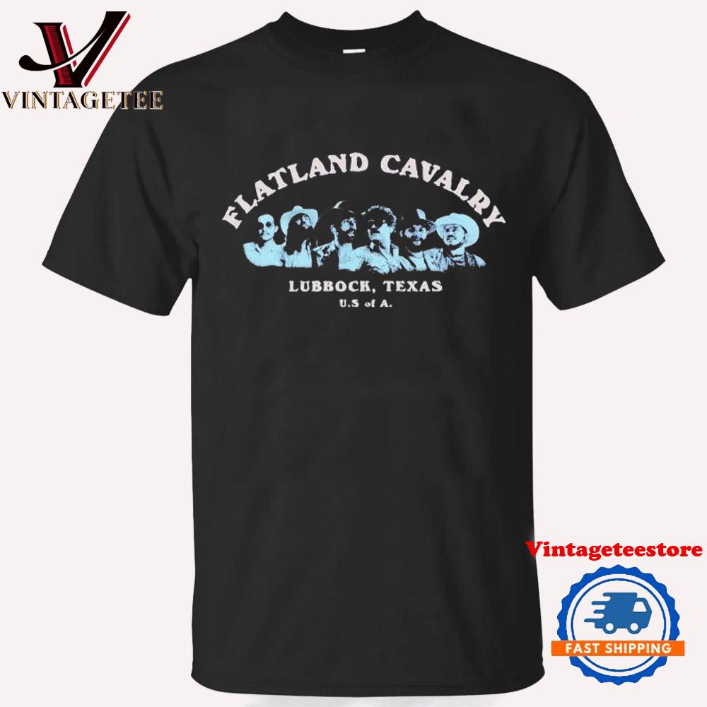 Flatland Cavalry Lubbock Texas US Of A Tour 2024 Vintage T Shirt