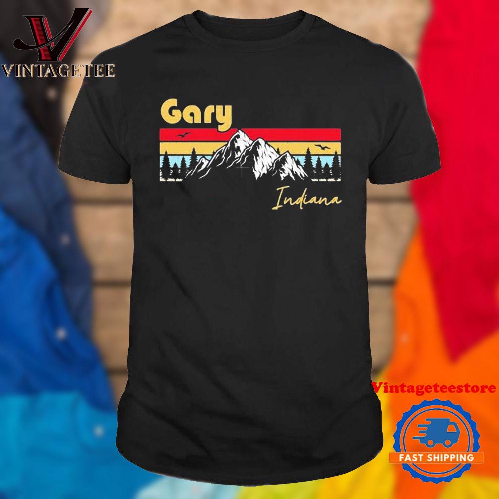 Gary Indiana Roots Hometown Vintage T Shirt