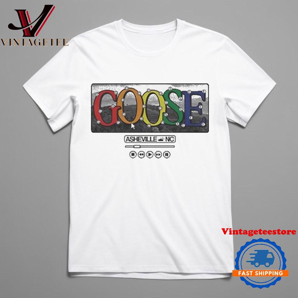Goose Asheville NC Benefit Vintage T Shirt