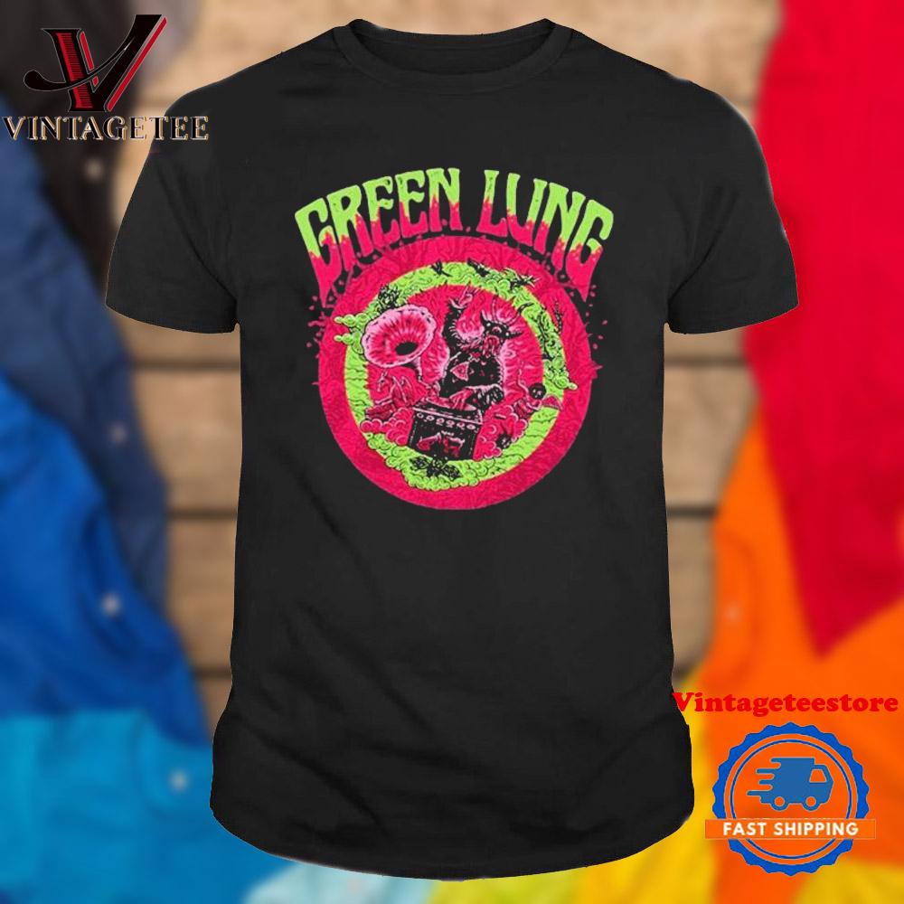 Green Lung DJ Goatwizard Vintage T Shirt
