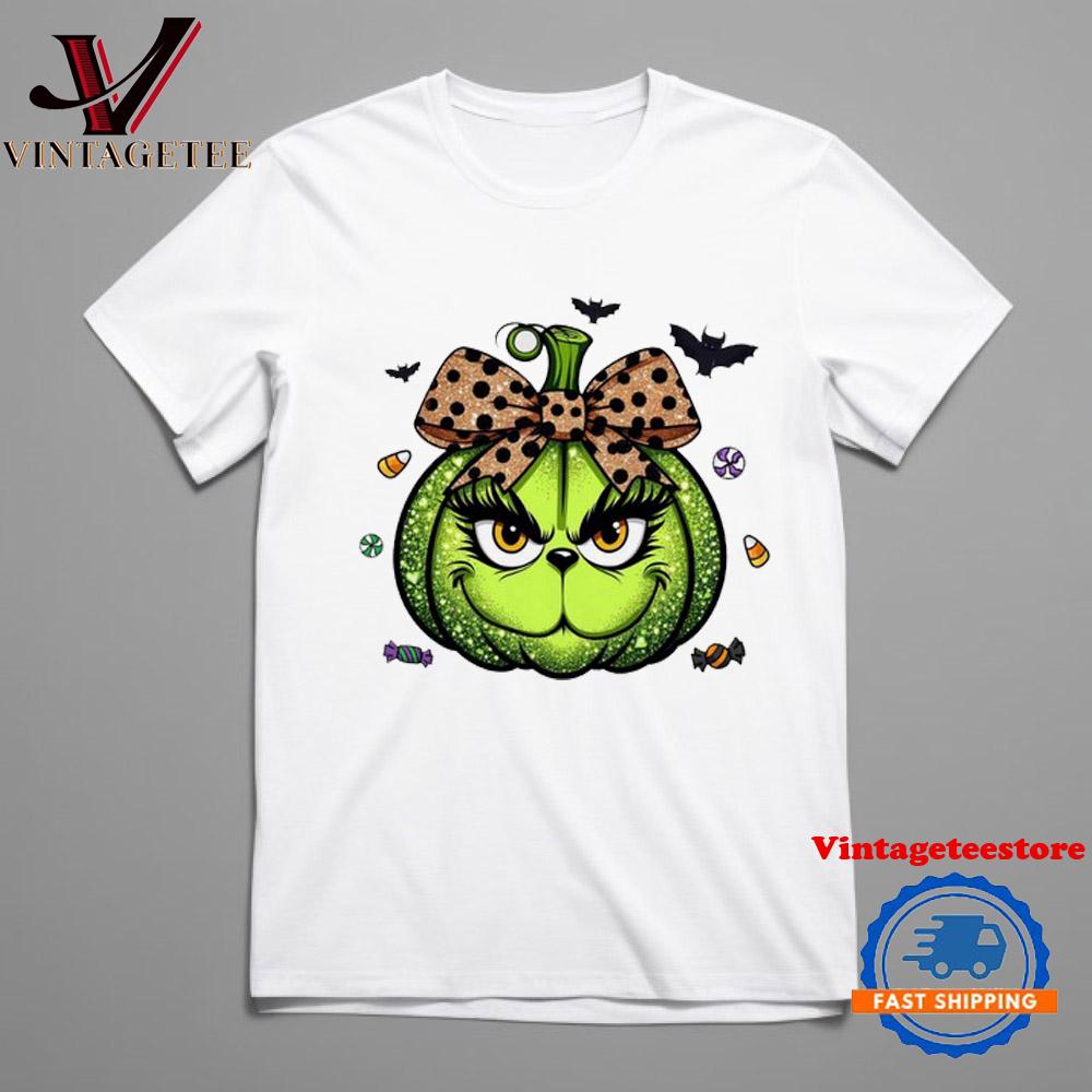 Grinch Pumpkin Halloween T Shirt