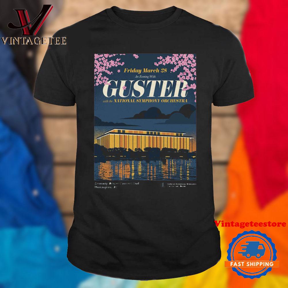 Guster At Kennedy Center In Washington, DC On Mar 28 2025 Tour Vintage T Shirt