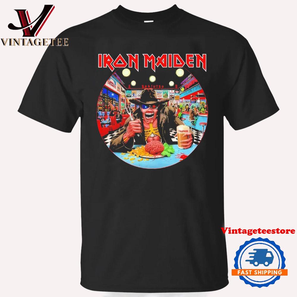 Iron Maiden the Future Past World Tour 2024 the Usa Shows Vintage T-Shirt