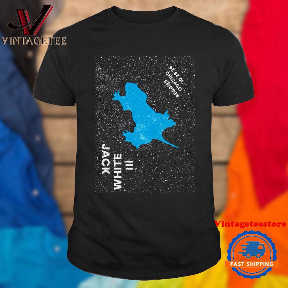 Jack White Reggies Rock Club Chicago, IL Oct 28 2024 Tour Vintage T Shirt