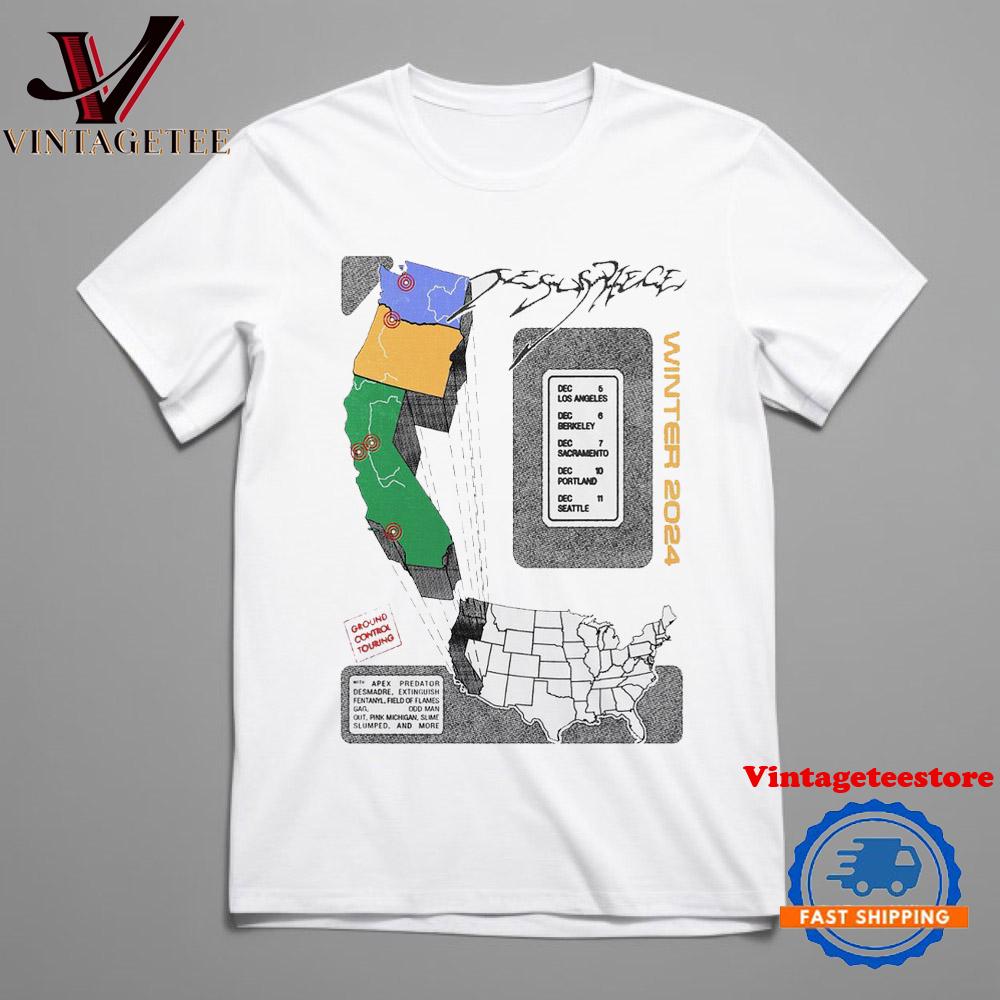 Jesus Piece West Coast December 2024 Event Vintage T Shirt