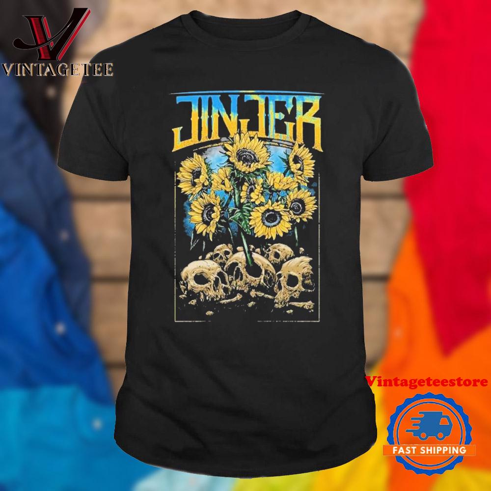 Jinjer Sunflower Tour Vintage T Shirt