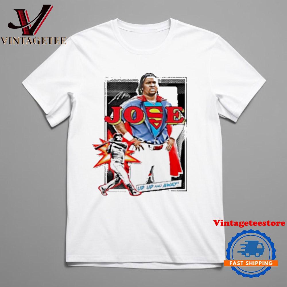 Jose Ramirez Up Up And Away Superman Vintage T-Shirt