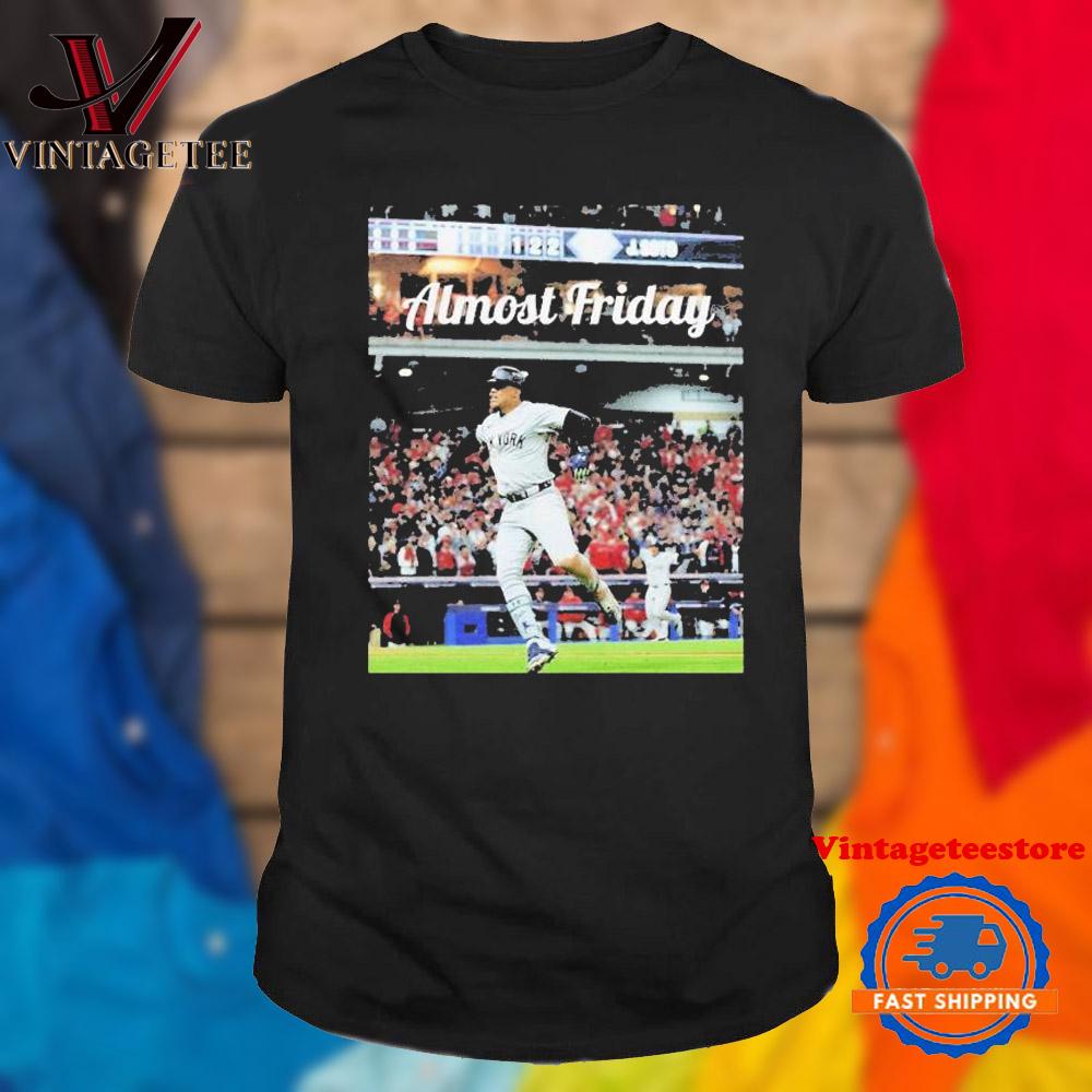 Juan Soto Homerun New York Yankees Almost Friday Vintage T Shirt
