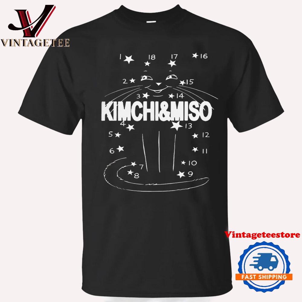 Kimchi and Miso Connect the Cats Vintage T Shirt