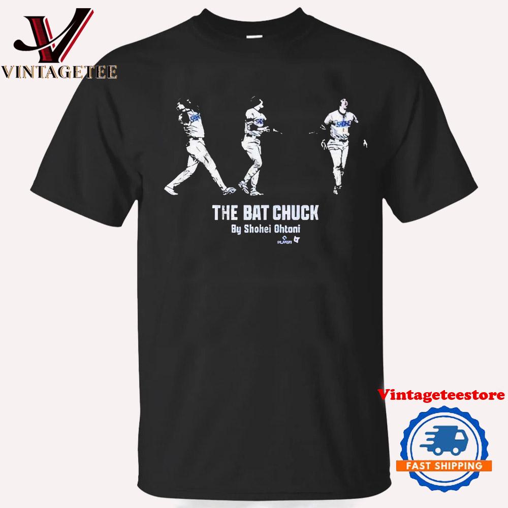 La Dodgers the Bat Chuck by Shohei Ohtani Vintage T Shirt