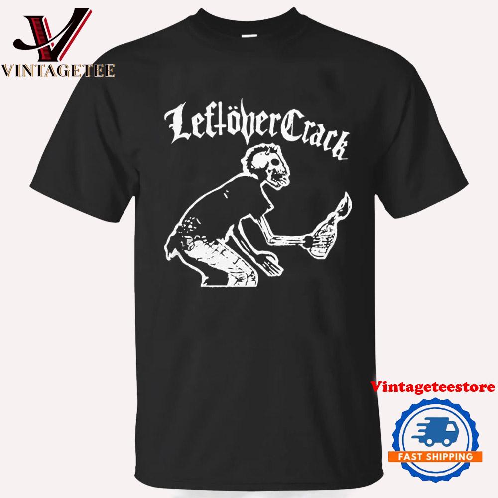 Leftover Crack Skeleton N Daggar Vintage T Shirt
