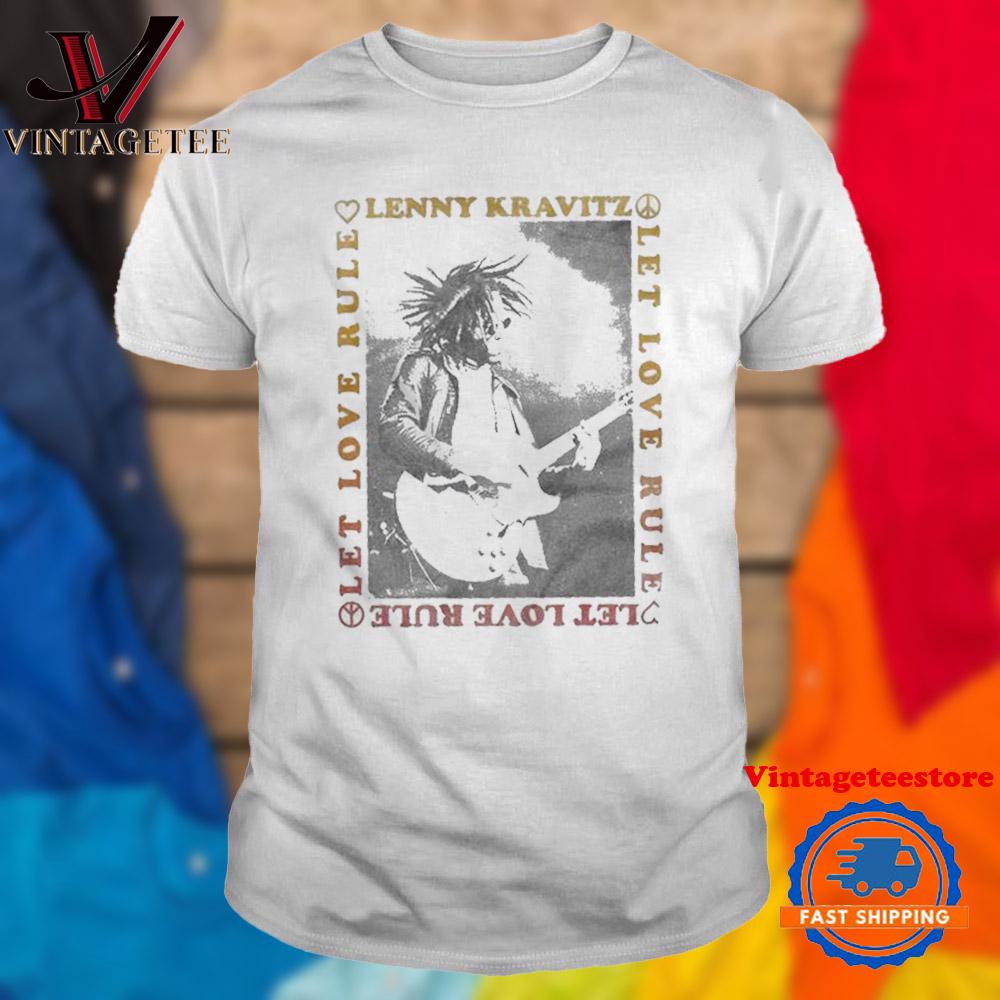 Lenny Kravitz Let Love Rule Guitar Vintage T Shirt