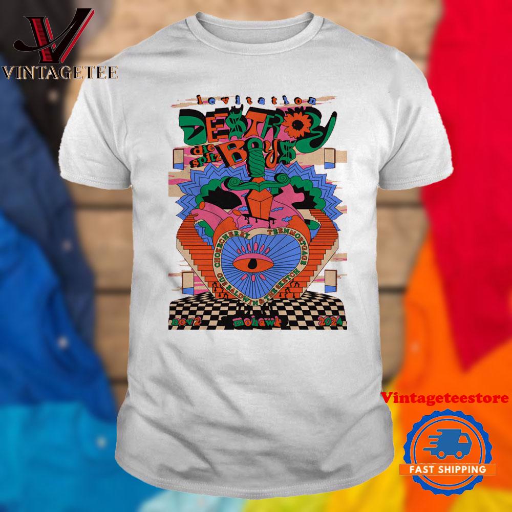 Levitation At Far Out Lounge & Stage In Austin, TX On Nov 2 2024 Tour Vintage T Shirt