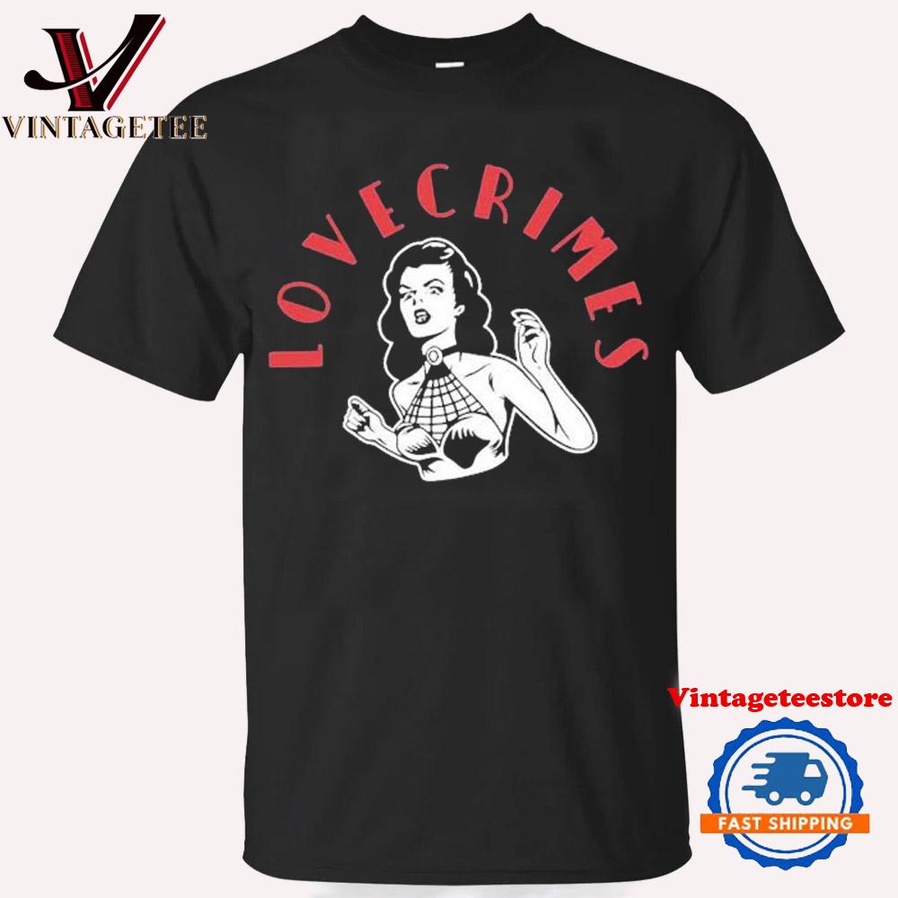 Lovecrimes Web Girl Vintage T Shirt