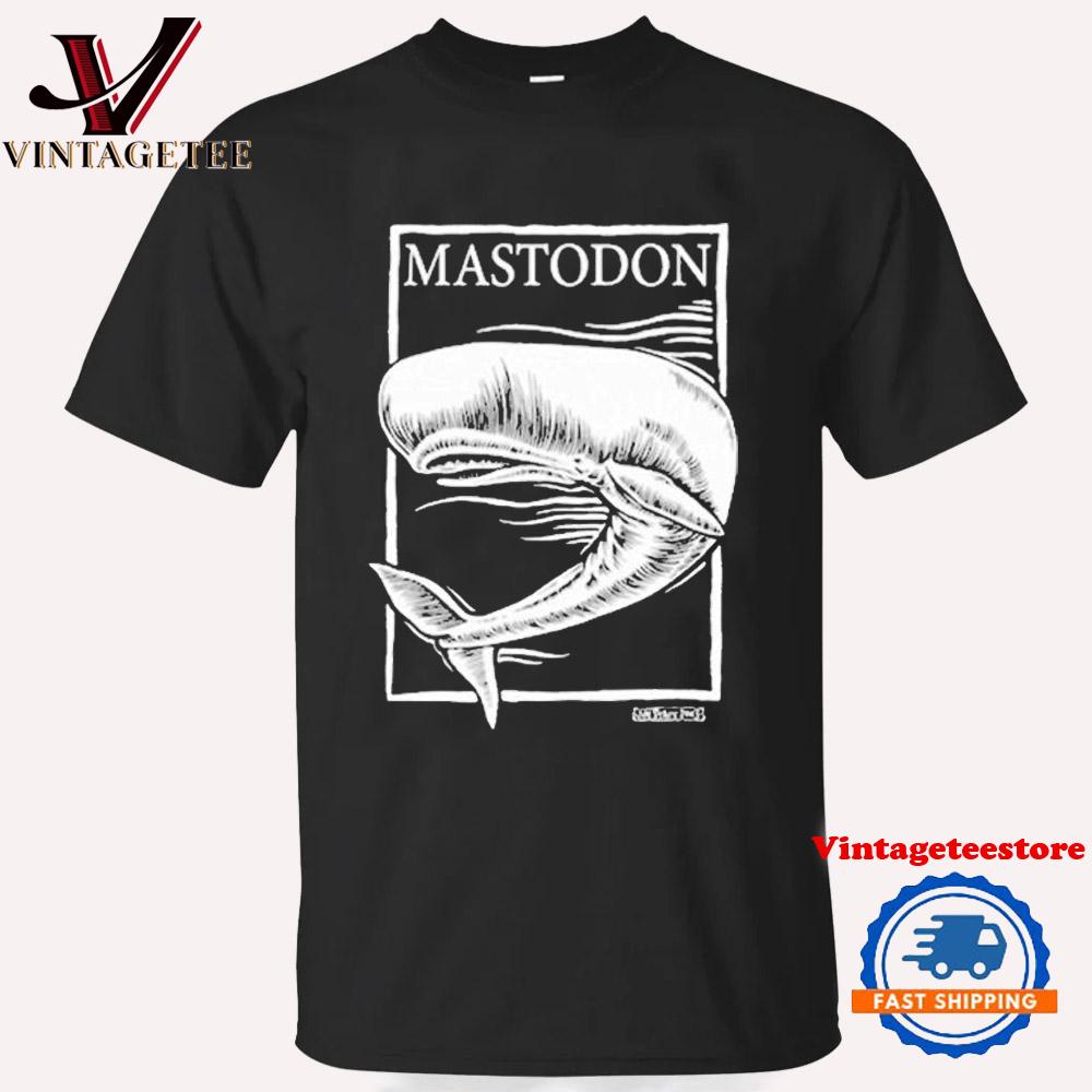 Mastodon White Whale Vintage T Shirt