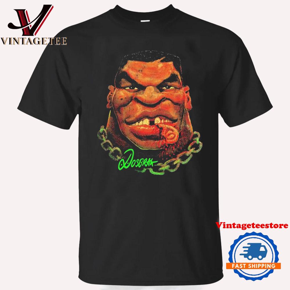 Mike Tyson Hungry Dosbrak Vintage T Shirt