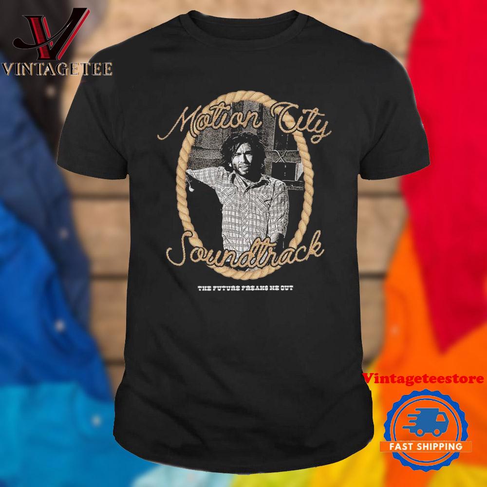 Motion City Soundtrack Justin Cowboy The Future Freaks Me Out Vintage T Shirt