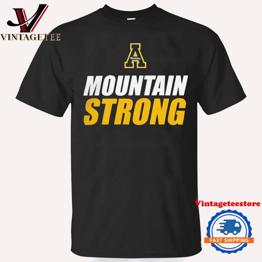Mountain Strong Appalachian State Mountaineers Vintage T Shirt