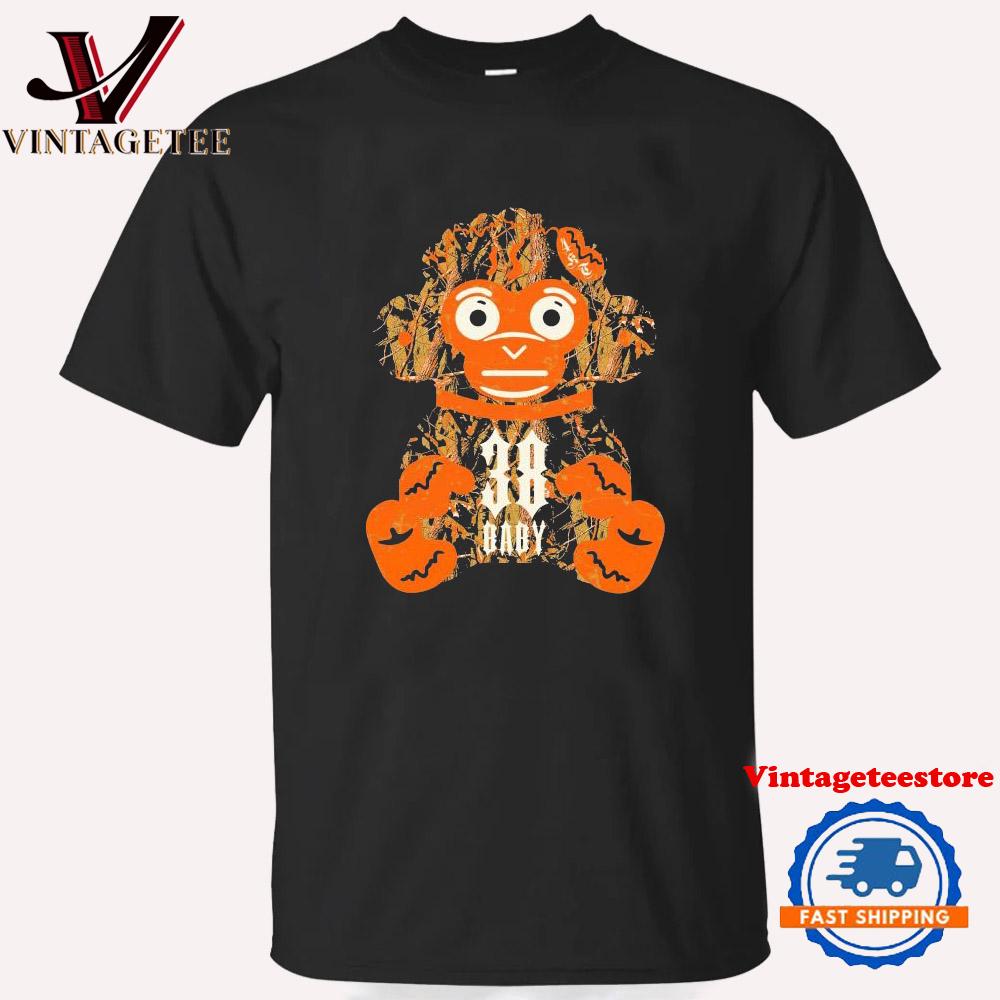 Never Broke Again Camo Monkey 38 Baby Halloween Vintage T Shirt