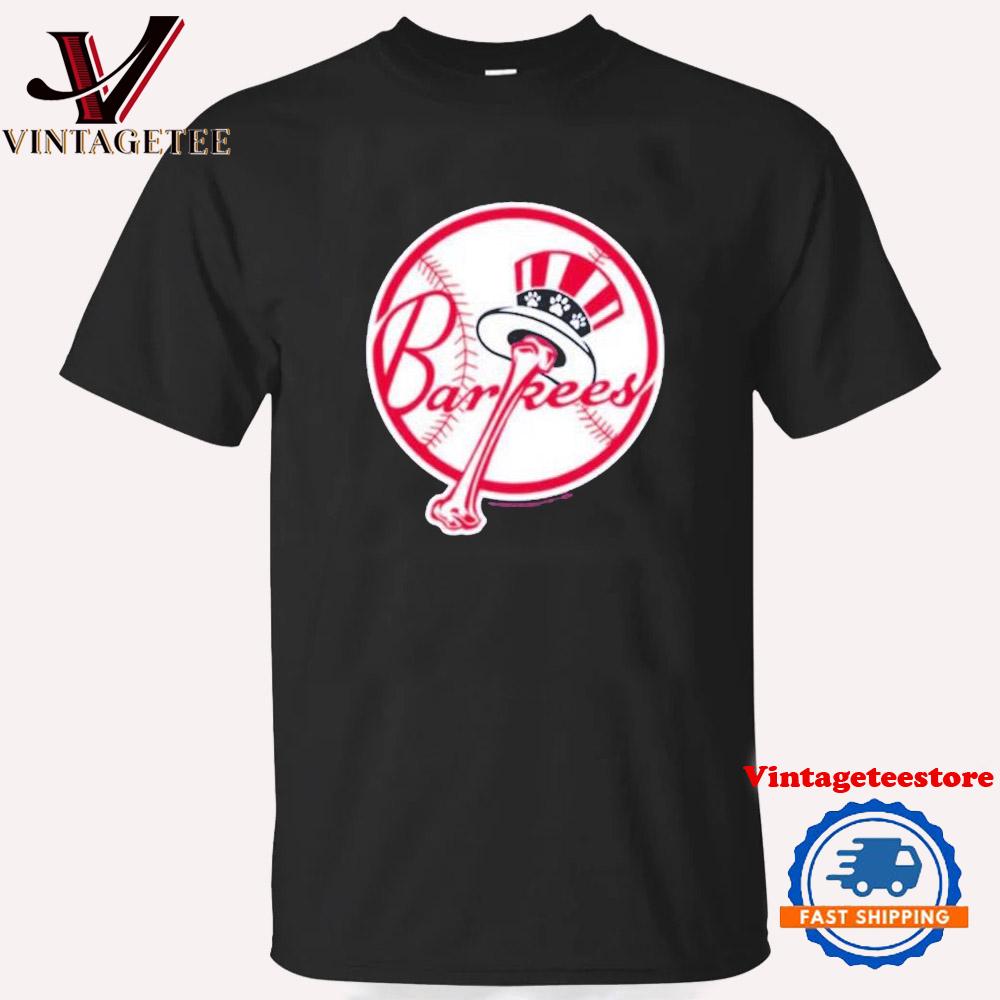 New York Yankees Bigdogs Barkees Baseball Vintage T Shirt