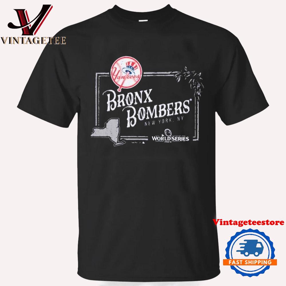 New York Yankees Bronx Bombers 2024 World Series MLB Vintage T Shirt