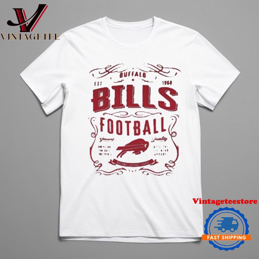 NFL Buffalo Bills Football Logo Est 1960 Vintage TShirt