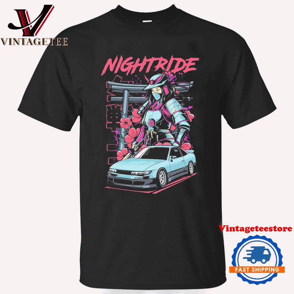 Nightride Silvia Vintage T Shirt